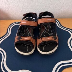 Ecco summer waterproof Brown and Black Sandals